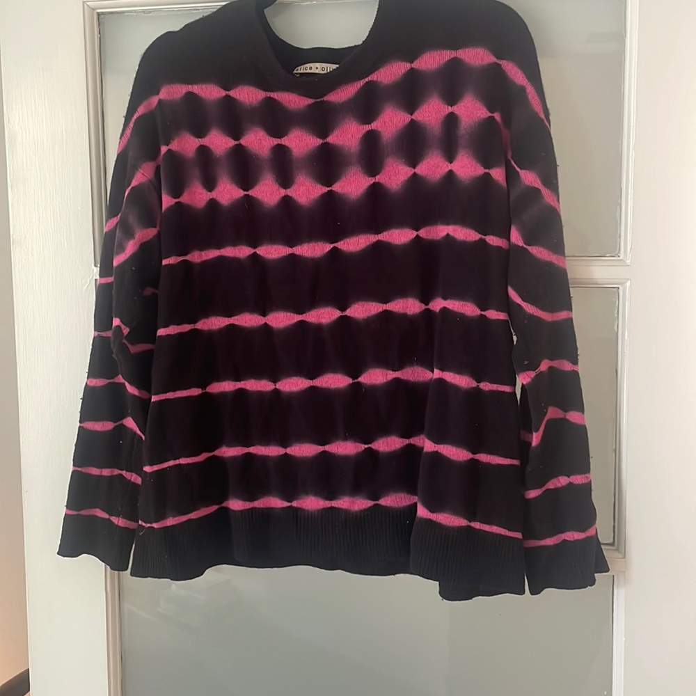 ALICE & Olivia cashmere tie dye sweater